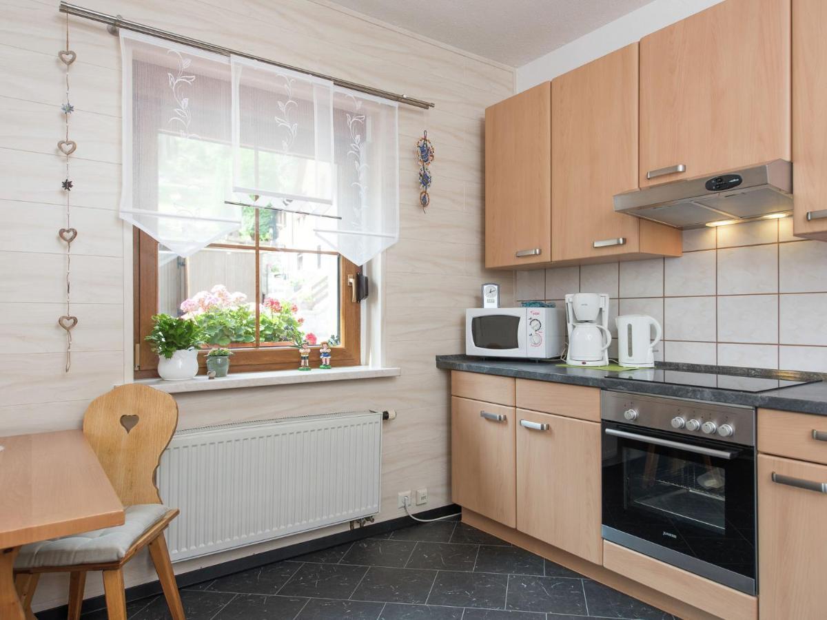 Cozy Apartment In Ore Mountains With Balcony Breitenbrunn  Rum bild