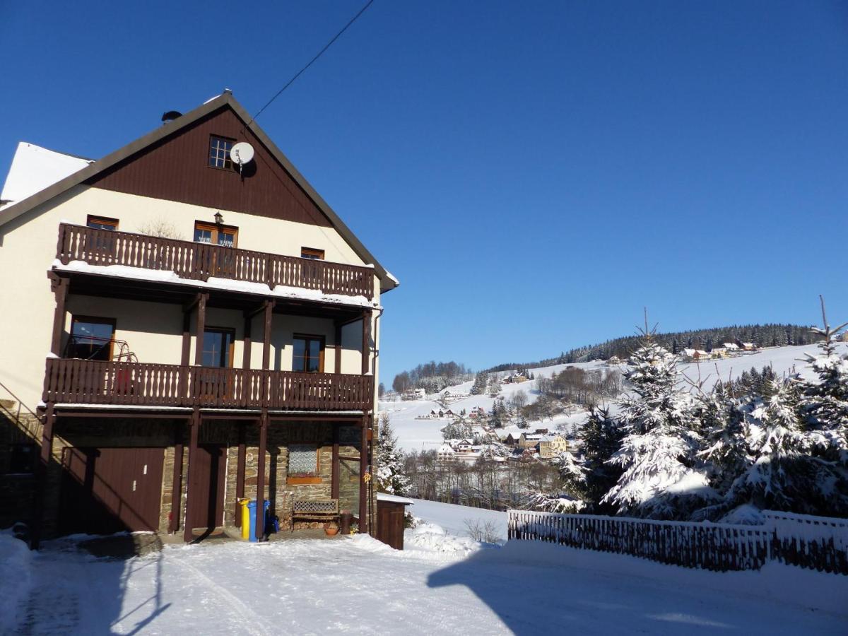Cozy Apartment In Ore Mountains With Balcony Breitenbrunn  Rum bild