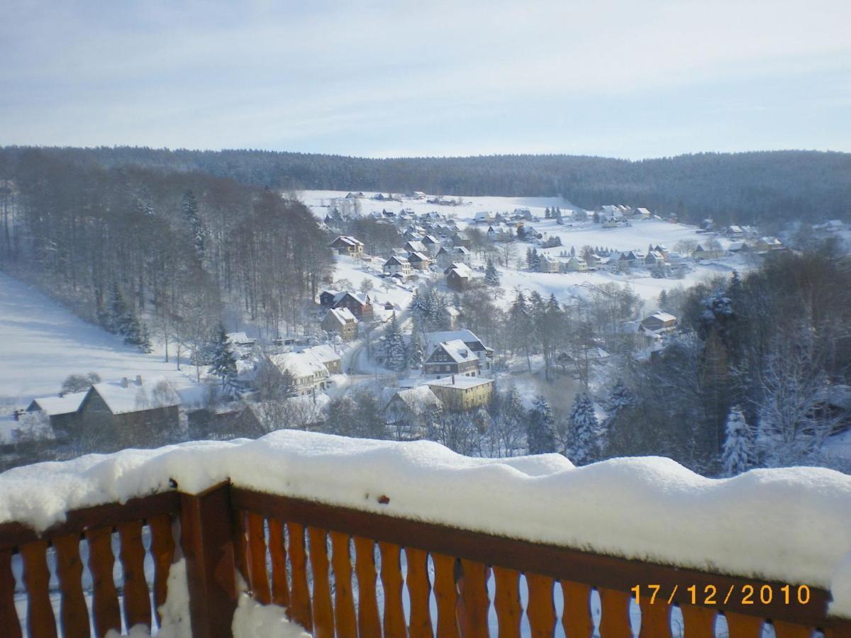 Cozy Apartment In Ore Mountains With Balcony Breitenbrunn  Exteriör bild